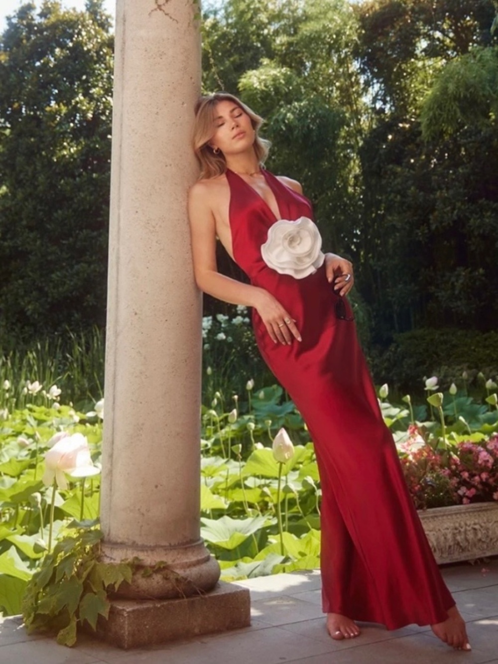 The Bar Grayson Gown in Chianti
